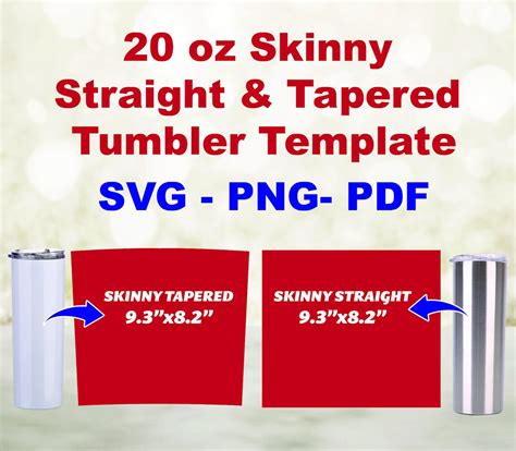 size for 20 oz skinny tumbler wrap|20 oz tumbler sublimation size.